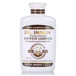 Dr. Immun 25 gyógynövényes koffeines hajhullás és korpásodás elleni sampon - 250ml