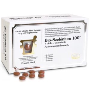Pharma Nord Bio Szelénium 100 + Cink + vitaminok tabletta