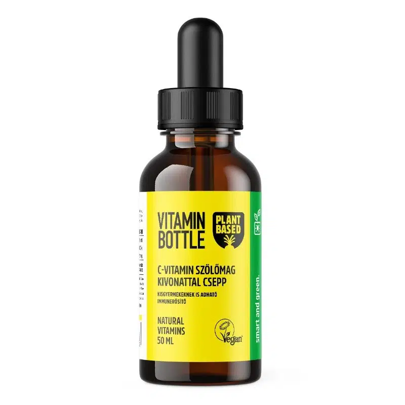 Vitamin Bottle C-vitamin Szőlőmag kivonattal csepp - 50ml Vitamin Bottle C-vitamin Szőlőmag kivonattal csepp - 50ml
