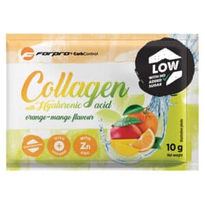 Forpro Low Carb Collagen Hyaluronsavval-Narancs-Mangó - 10g