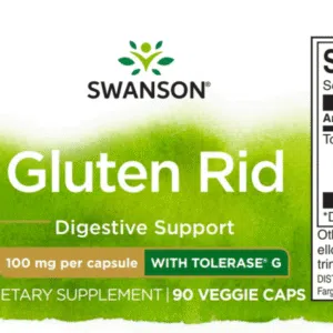 Swanson Gluten Rid Enzim kapszula - 90db - Image 2 Swanson Gluten Rid Enzim kapszula - 90db - Image 2