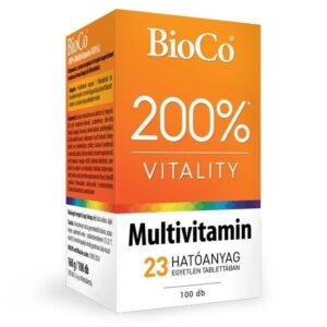 BioCo 200% Vitality Multivitamin Dupla filmtabletta