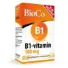 BioCo B1-vitamin 100mg filmtabletta - 80db