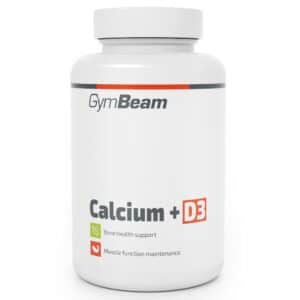 GymBeam Kalcium + D3-vitamin kapszula - 120db