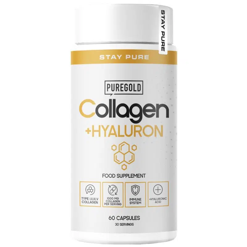 Pure Gold Collagen + Hyaluron kapszula - 60db Pure Gold Collagen + Hyaluron kapszula - 60db