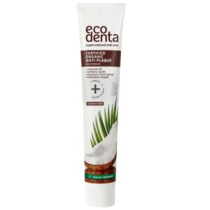 Ecodenta Minősített lepedék elleni bio fogkrém - 75ml