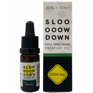 Slow Down 2000mg Prémium 20% CBD olaj - 10ml