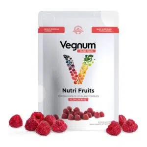 Vegnum Nutri Fruits pirosgyümölcs ízű gumigyümölcs Élőflórával - 30db