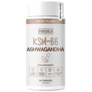 Pure Gold KSM-66 Ashwagandha kapszula - 60db