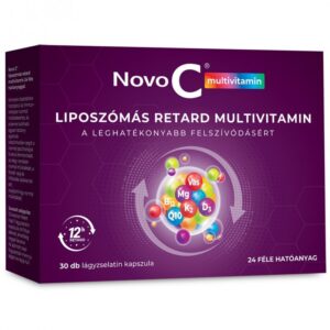 Novo C Liposzómás Retard Multivitamin lágyzselatin kapszula - 30db