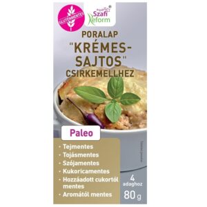 Szafi Reform Poralap Krémes – sajtos csirkemellhez - 80g