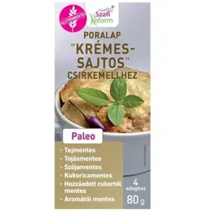 Szafi Reform Poralap Krémes – sajtos csirkemellhez - 80g