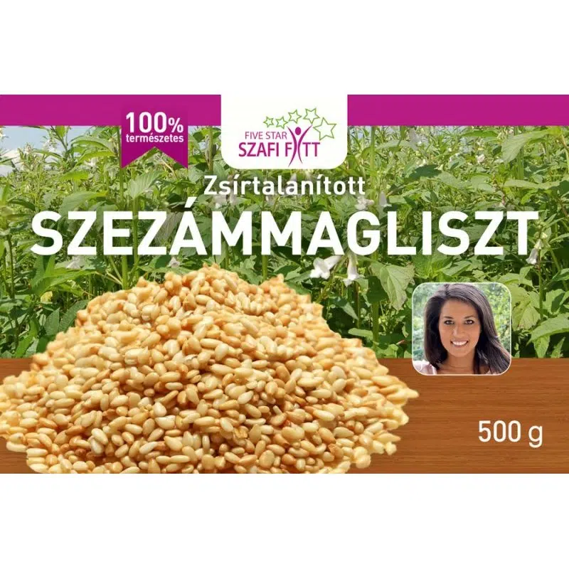 Szafi Reform zsírtalanított szezámmagliszt - 500g Szafi Reform zsírtalanított szezámmagliszt - 500g