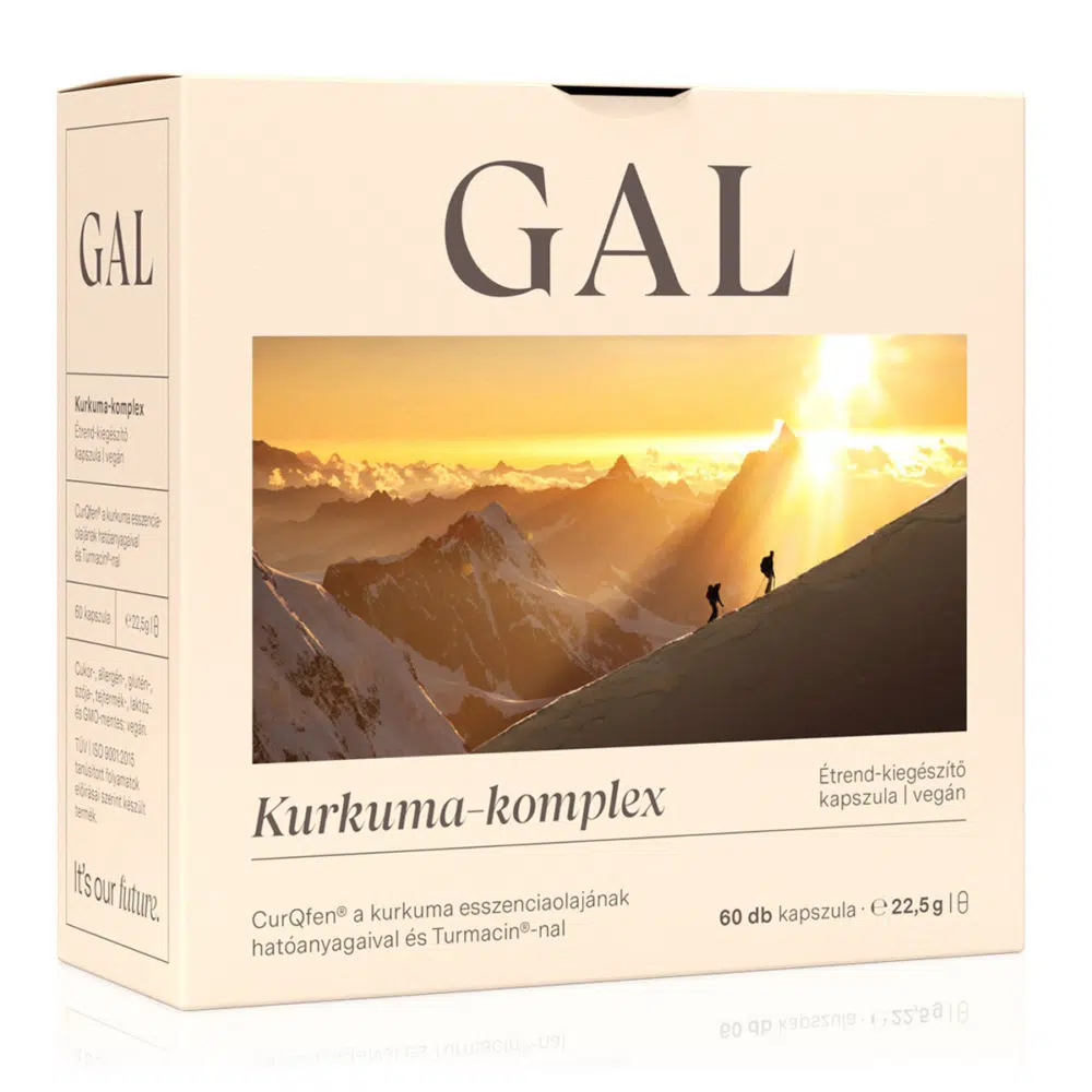 GAL Kurkuma-komplex kapszula - 60db GAL Kurkuma-komplex kapszula - 60db