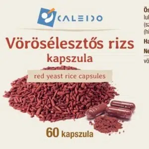 Caleido Vörösélesztős Rizs kapszula - 60db - Image 2 Caleido Vörösélesztős Rizs kapszula - 60db - Image 2