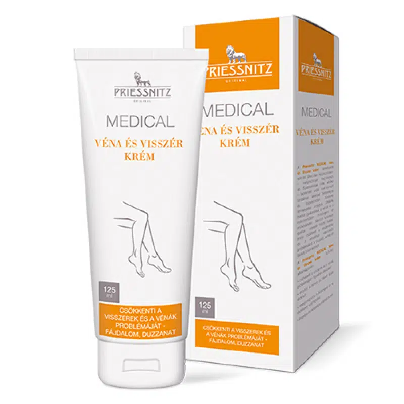 Priessnitz Vein véna és visszér krém - 125ml Priessnitz Vein véna és visszér krém - 125ml