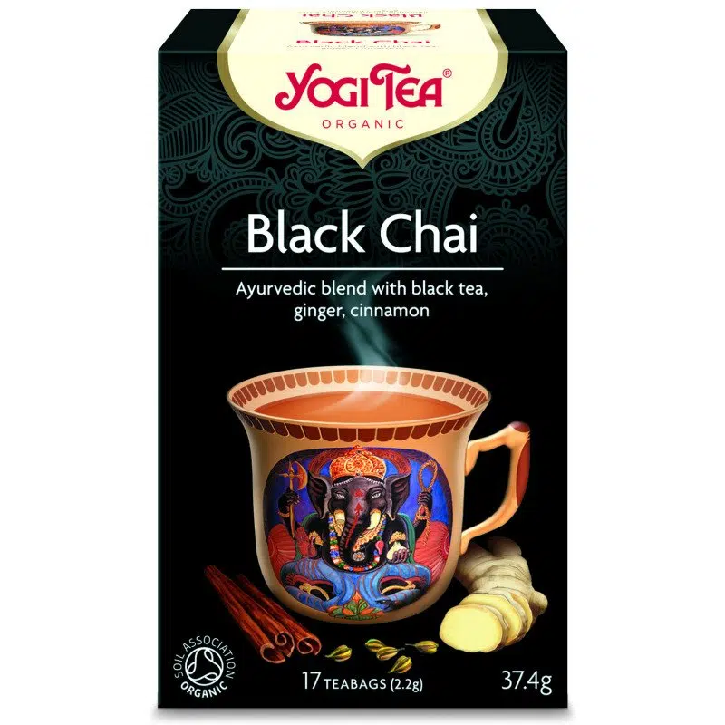 Yogi Bio Fekete Chai tea - 17 filter Yogi Bio Fekete Chai tea - 17 filter