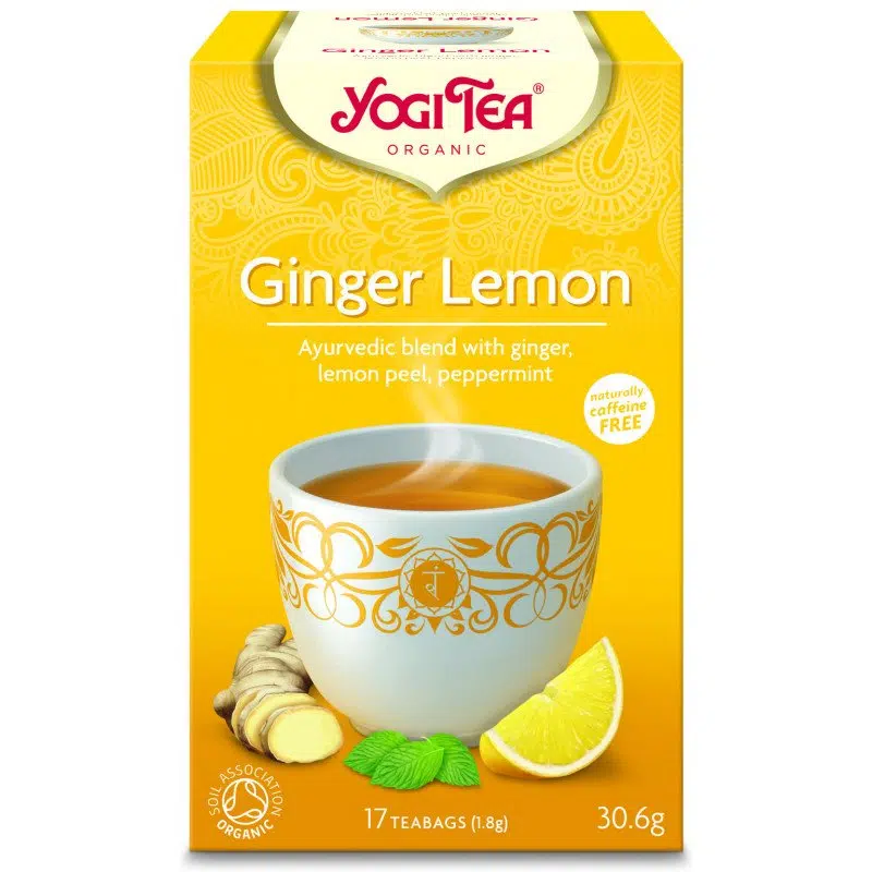 Yogi Bio citromos gyömbér tea - 17 filter Yogi Bio citromos gyömbér tea - 17 filter