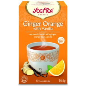 Yogi Bio narancsos gyömbér tea vaníliával - 17 filter