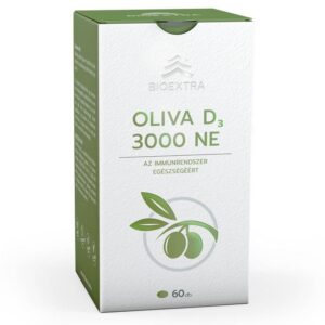 Bioextra Oliva D3-vitamin 3000NE kapszula - 60db