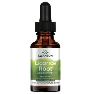 Swanson Édesgyökér tinktúra - 30ml