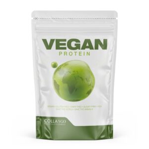 Collango Vegan Protein - borsófehérje vanília ízben - 600g