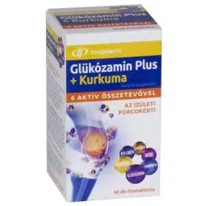 InnoPharm Glükózamin Plus + Kurkuma tabletta - 90db