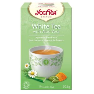 Yogi Bio Fehér tea aloe verával - 17 filter