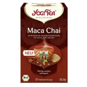 Yogi Bio Maca chai tea - 17 filter/doboz
