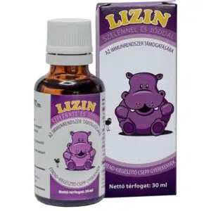 Dr. Aliment Lizin szelénnel és jóddal csepp gyerekeknek - 30ml
