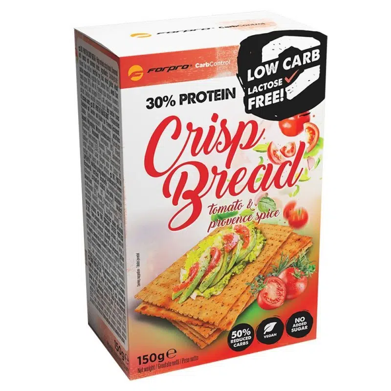 Forpro 30% Protein Crisp Bread - Paradicsom-Provence ízesítésű lapkenyér - 150g Forpro 30% Protein Crisp Bread - Paradicsom-Provence ízesítésű lapkenyér - 150g