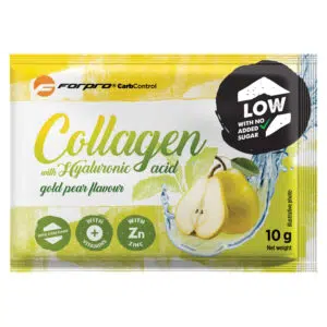 Forpro Low Carb Collagen Hyaluronsavval-Gold Pear (Körte) - 10g
