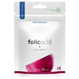 Nutriversum Folic Acid - Folsav tabletta - 30db