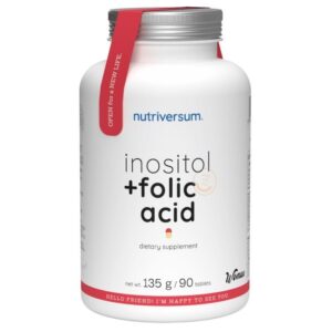 Nutriversum WOMEN Inositol + Folsav tabletta - 90db