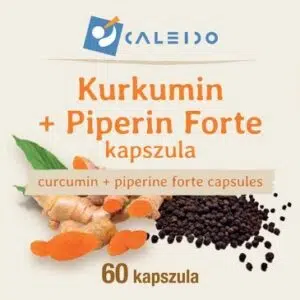 Caleido Kurkumin + Piperin Forte kapszula - 60db - Image 2 Caleido Kurkumin + Piperin Forte kapszula - 60db - Image 2