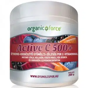 Organic Force Active C 500+ gyümölcs-zöldség szuperkoncentrátum - 200g