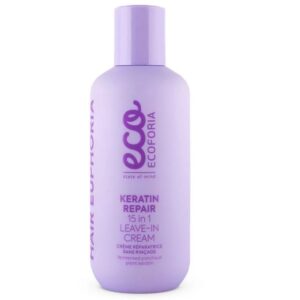 Ecoforia 15 in 1 Keratinos öblítésmentes helyreállító krém - 200ml