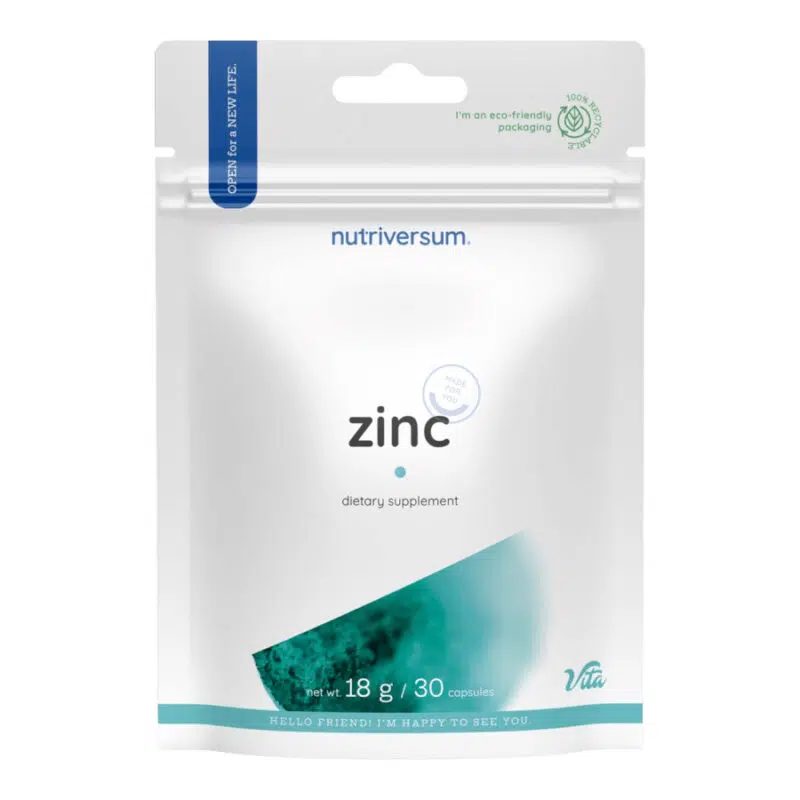 Nutriversum VITA Cink kapszula - 30db Nutriversum VITA Cink kapszula - 30db