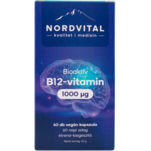 Nordvital B12-vitamin kapszula - 60db