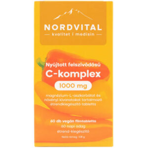 Nordvital C-vitamin 1000mg Komplex Retard filmtabletta - 60db