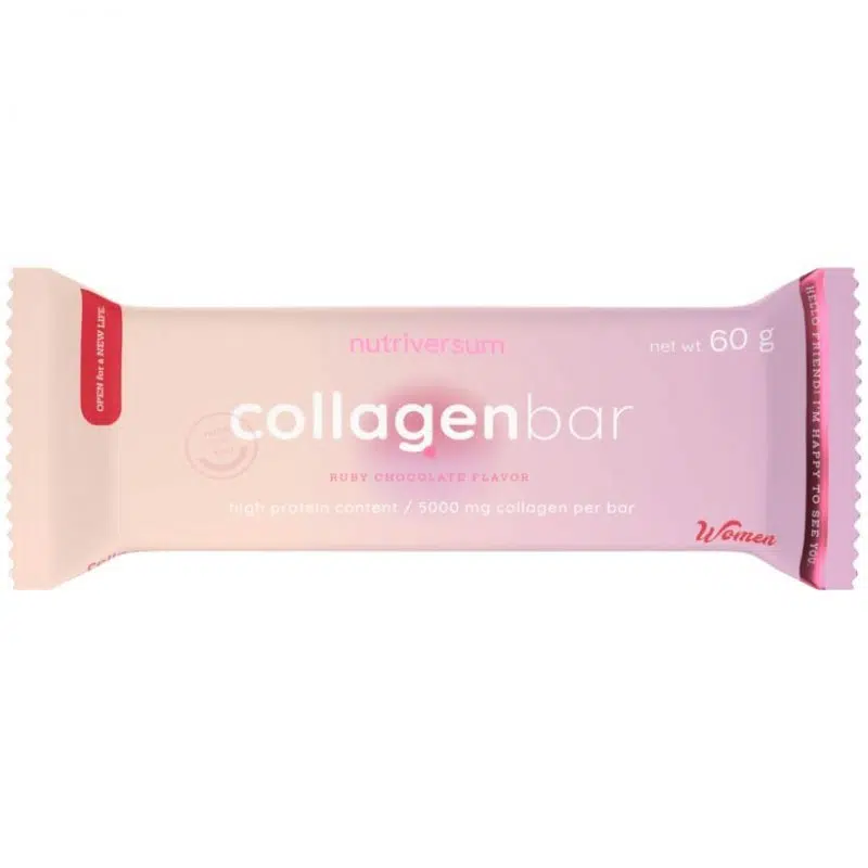 Nutriversum WOMEN Collagen Bar Ruby csokoládé - 60g Nutriversum WOMEN Collagen Bar Ruby csokoládé - 60g