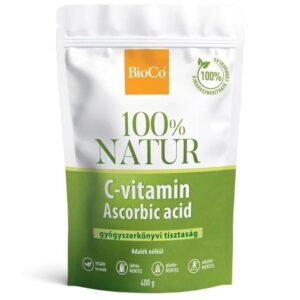 BioCo 100% NATUR C-vitamin Aszkorbin sav por - 400g