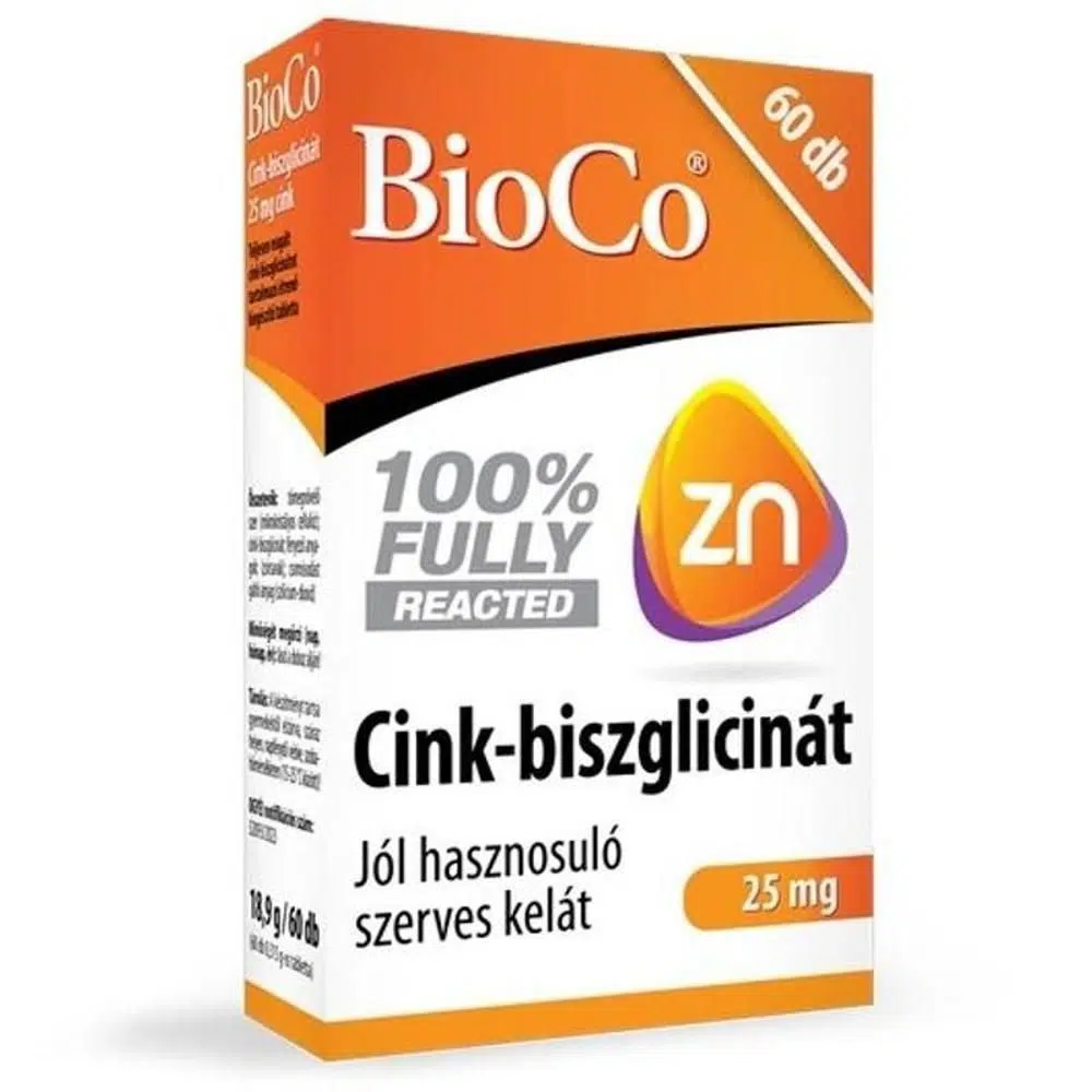 BioCo Cink-biszglicinát tabletta BioCo Cink-biszglicinát tabletta