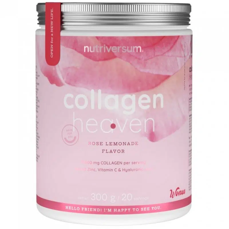 Nutriversum Women Collagen Heaven rózsa-limonádé por - 300g Nutriversum Women Collagen Heaven rózsa-limonádé por - 300g