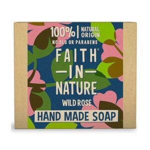 Faith in Nature Vadrózsa szappan - 100g
