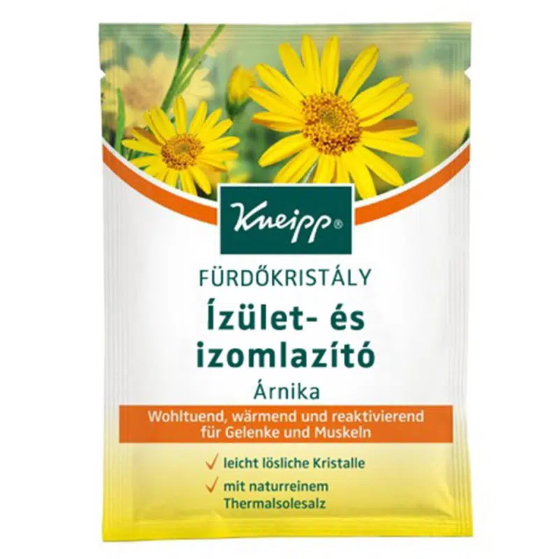 Kneipp Ízület- és izomlazító fürdőkristály - 60g Kneipp Ízület- és izomlazító fürdőkristály - 60g