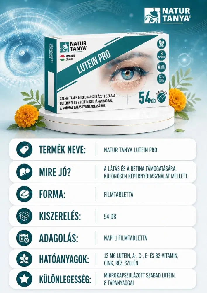 Natur Tanya Lutein Pro tabletta