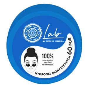 Natura Siberica Lab Biome Ragyogásfokozó és hidratáló éjszakai hidrogél szemmaszk Hialuronsav + C-vitamin - 60db
