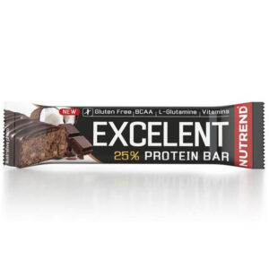 Nutrend Excelent 25% csoki-kókusz ízű fehérje szelet - 85g