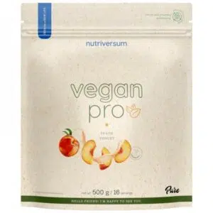 Nutriversum PURE Vegan Pro barackos joghurt - 500g